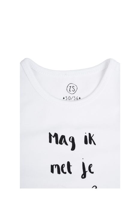 Zusss Rompertje - Mag ik met je kroelen - Incl. leuk zakje!