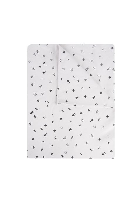 Zusss Rond Tafelkleed Streepjes - Ø180cm - Zand