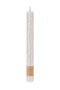 Zusss Rustieke Kaars - 20cm - Krijt