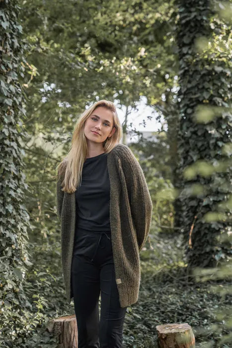 Zusss Vest - Olijfgroen