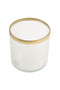 Zusss Waxinelichthouder Glas - Goud