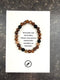 Armband hout bruin/zwart maat 23