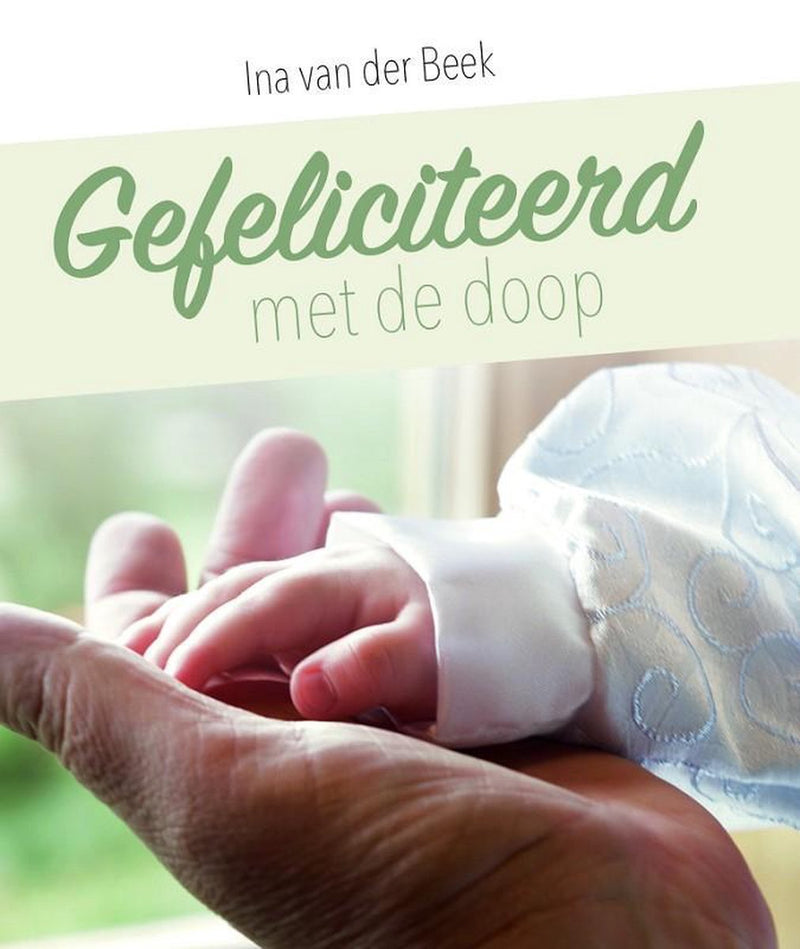 Gefeliciteerd met de doop - Ina van der Beek - miniboekje.