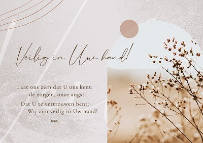 Kaart sela songs - Veilig in uw hand