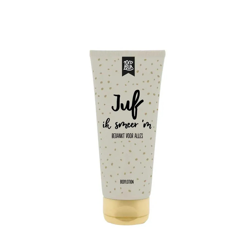 100% leuk - Bodylotion - Juf ik smeer ‘M