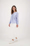 Zusss Trendy Mom Jeans - Off White