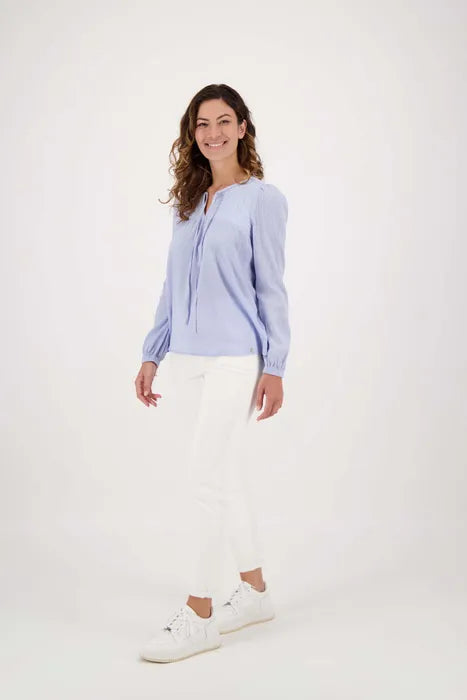 Zusss Trendy Mom Jeans - Off White