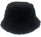 Bucket Hat - Teddy - Zwart