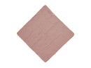 Jollein Badcape Wrinkled Cotton - 75x75cm - Rosewood