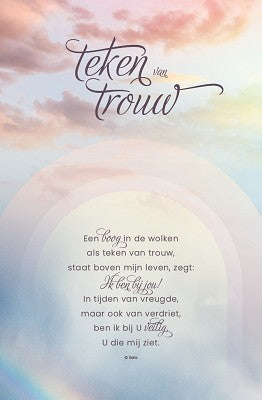 Kaart sela songs- teken van trouw