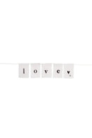 Zusss - Katoenen Taartslinger - Love - 60 cm