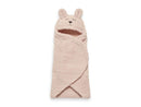 Jollein Wikkeldeken Bunny - 100x105cm - Pale Pink