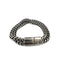 Stoere armband - RVS - Faith - maat 22