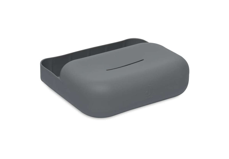 Jollein Siliconen Billendoekjes Box - Storm Grey