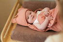 Jollein wikkeldeken basic stripe rosewood