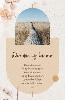 Kaart Sela songs - Meer dan wij kunnen