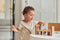 Jollein houten hamerbank blue