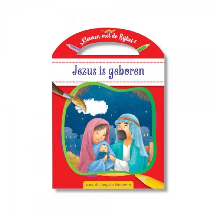 Jezus is geboren- Kleurboek