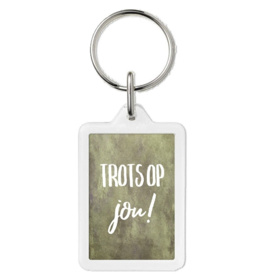 Sleutelhanger - trots op jou