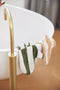 Jollein Washand Stripes Terry Leaf Green