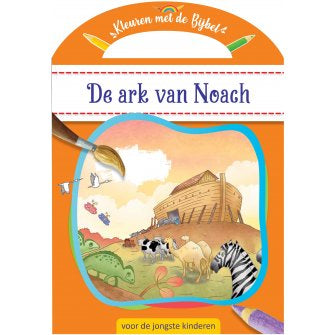 De ark van Noach - kleurboek met handvat