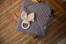 Jollein Badcape Wrinkled Cotton - 75c75cm - Storm Grey