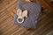 Jollein Badcape Wrinkled Cotton - 75c75cm - Storm Grey