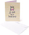 Wat bof jij met zo'n leuk kind - Hallmark Moederdagkaart (no. 42)