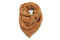 Super zachte teddy Sjaal - Camel / Caramel