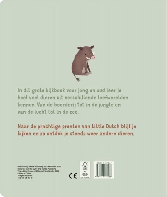 Mijn Eerste Dierenboek - Little Dutch