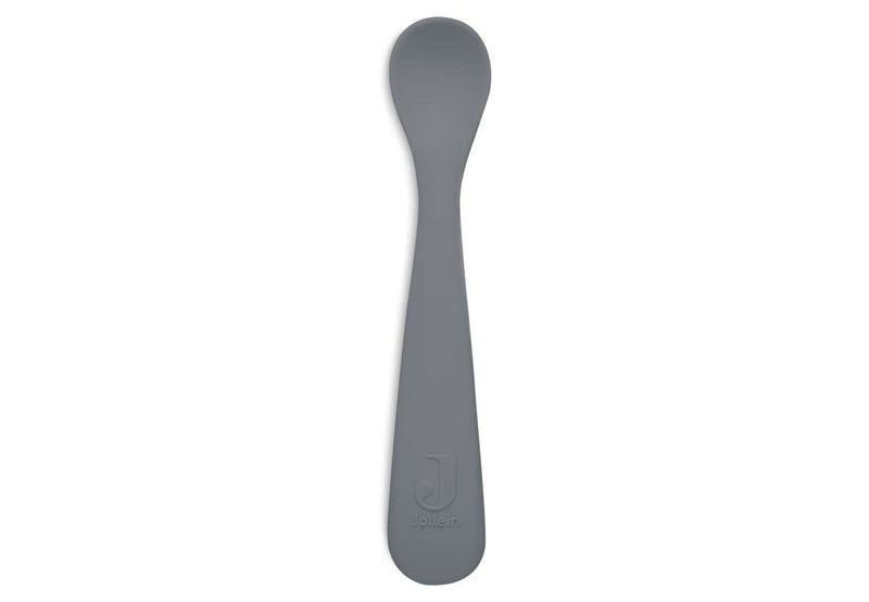 Jollein Siliconen Lepeltje - Storm Grey - 2 stuks