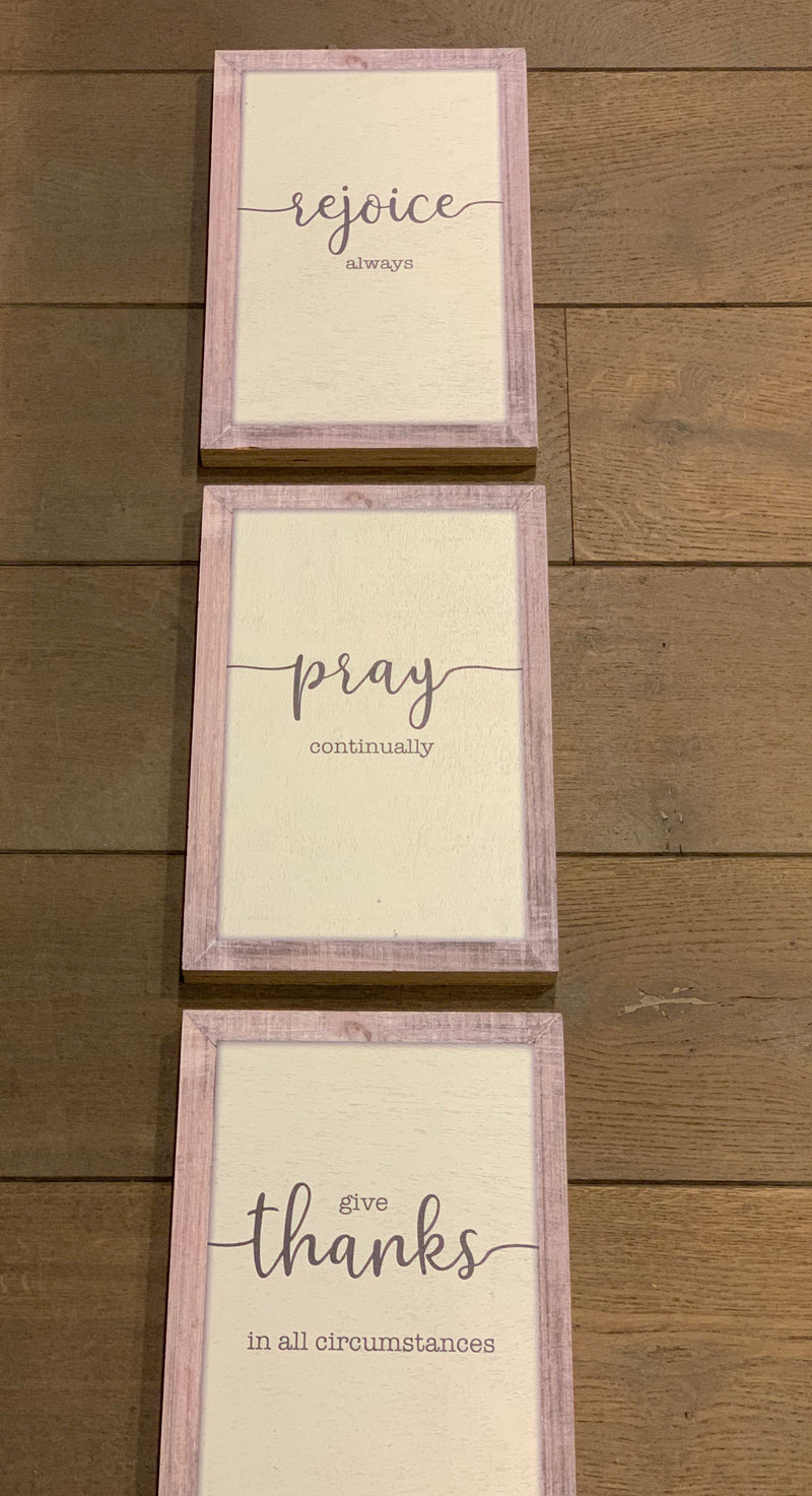 Wood Deco - Pray