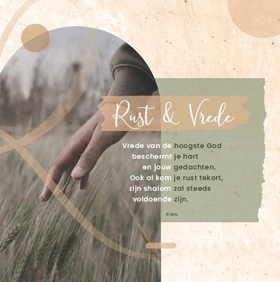 Kaart sela songs - Rust en vrede