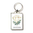 Sleutelhanger - sta op en schitter