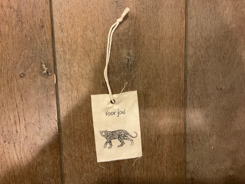 Label stof - Voor jou