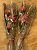 LUV Droogbloemen - Bouquet Flat Blooms - Roze
