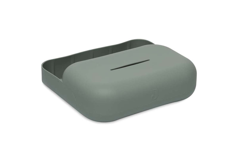 Jollein Siliconen Billendoekjes Box - Ash Green