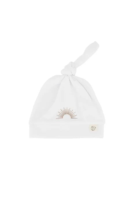 Zusss Babymutsje - Zonnetje - Wit