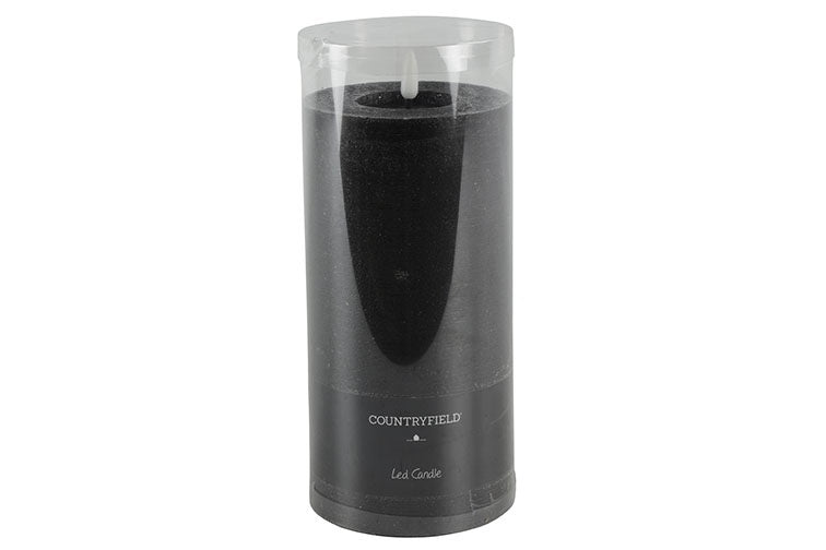 Countryfield Led Candle - Zwart - L