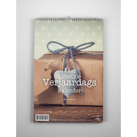 Lifestyle verjaardags kalender met bijbeltekst