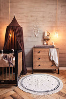 Jollein laken wieg 75 x 100 cm Meadow chestnut