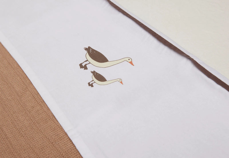 Jollein wieg laken 75x100cm - Goose