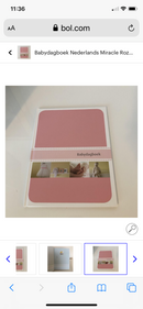 Babydagboek - roze