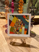 Lijnn Decor Mini Poster 10x10cm - Spakenburg