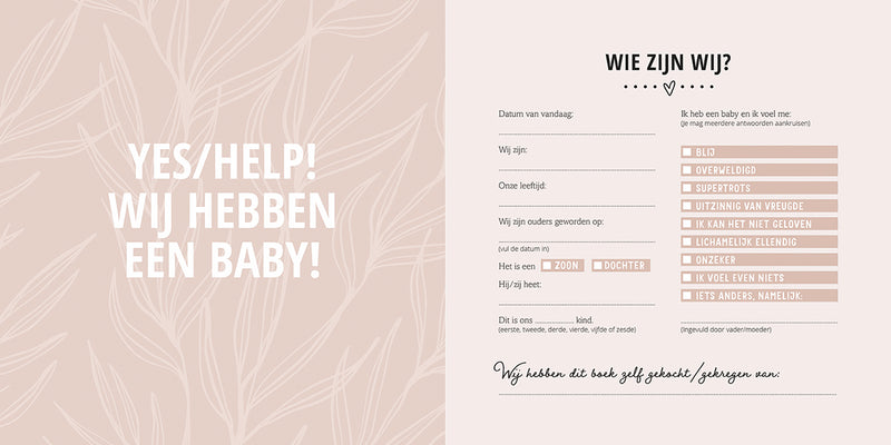 Mijn Eerste Jaar - Babyboek