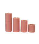 Countryfield Led Candle -Roze- S