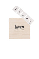 Zusss - Katoenen Taartslinger - Love - 60 cm