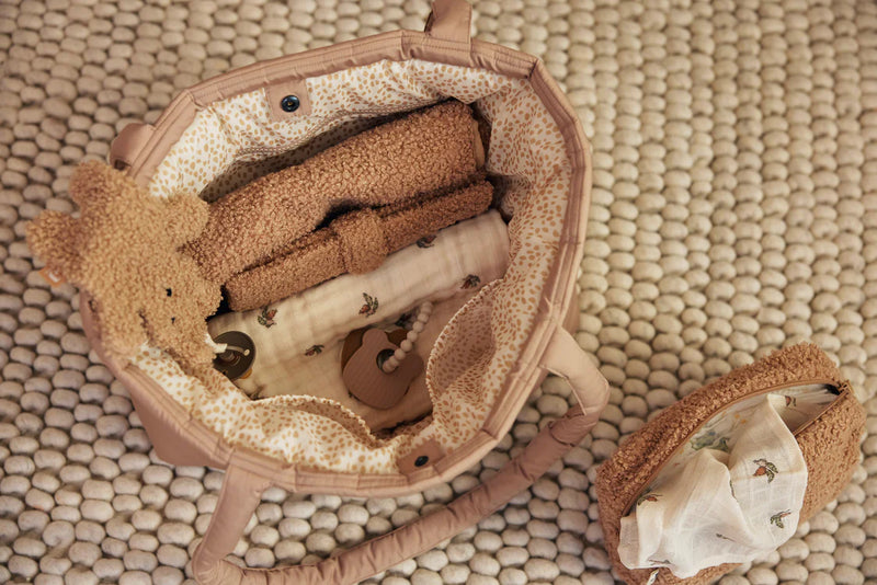 Jollein luiertas puffed bag - Biscuit
