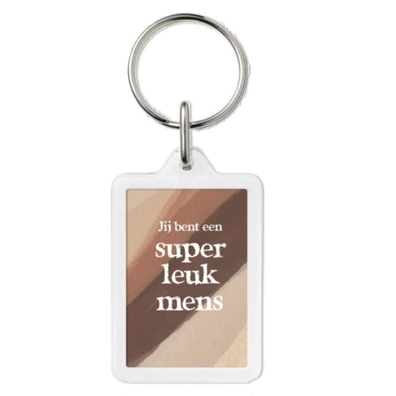 Sleutelhanger - Super leuk mens