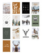 LUV - Kerst Doosje met een glimlach - Bruin